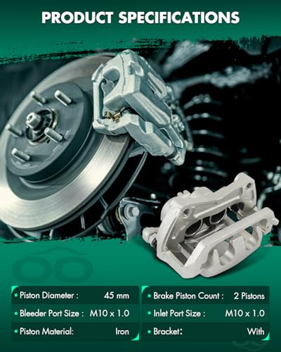 Image of SCITOO 19B3311 Front Right Disc Brake Caliper w /Bracket