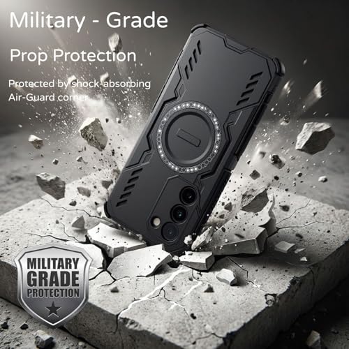 Image of ShieldTech Back Cover Case for Oppo A5 5G | 360 Protection Mobile Phone Case Mag-Safe | Camera Protection | Oppo A 5 5+g Back Cover | Oppo A5 5G - Black TPU+PC