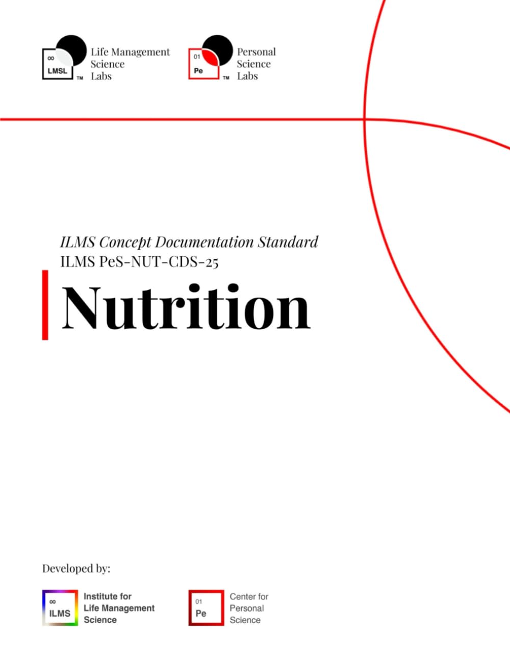 ILMS Concept Documentation Standard - Nutrition (PeS-NUT-CDS-25)