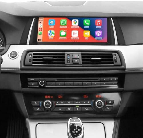 Road Top 10.25 Inch Wireless CarPlay Screen for BMW 5 Series F10/F11 (2012-2016) with NBT System, Wireless Android Auto, Mirrorlink, Car Radio Touchscreen Car Stereo Upgrade
