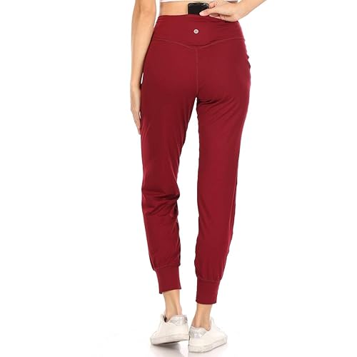 Leggings Depot ActiveFlex Jogger Yoga Pants for Women with Pockets