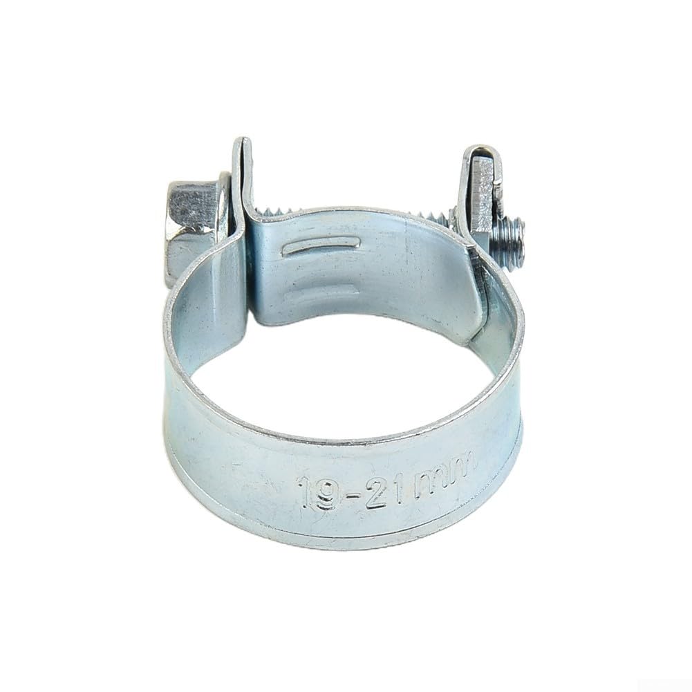 Mini fascette stringitubo acciaio al carbonio 20-22 mm per tubo carburante benzina diesel aria