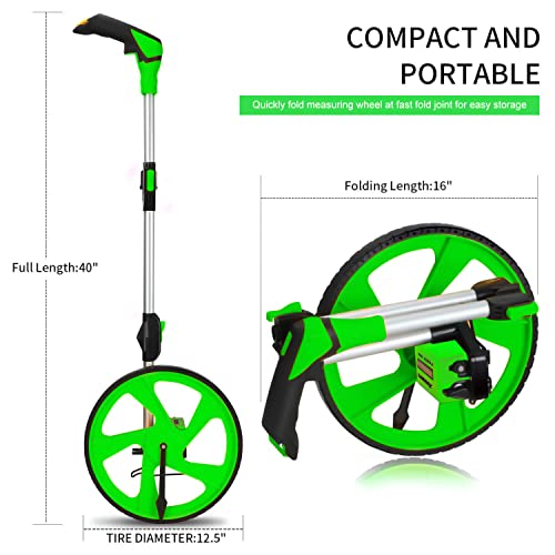 Zozen 003 Measure Wheel, Distance Measuring Wheel In Feet thumb #3