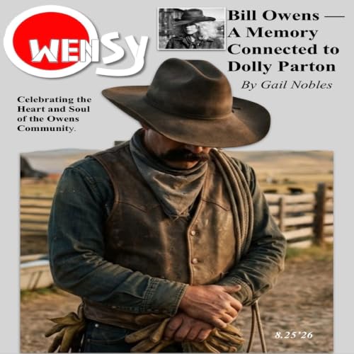 Bill Owens - A Memory Connected to Dolly Parton 8.25.&rsquo;26-6.57 PM