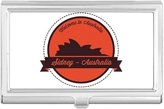 Australia Landmark Sydney Opera House Business Card Holder Case Pocket Box Wallet