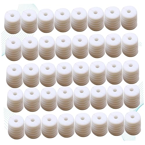 250pcs Mask Adjustment Buckle Mask Strap Mask Lanyard The Strap Non Slip Stopper Straps Lanyard Adjuster Elastic Thread Rope Buckle Adjustable Ear Mask Hook White