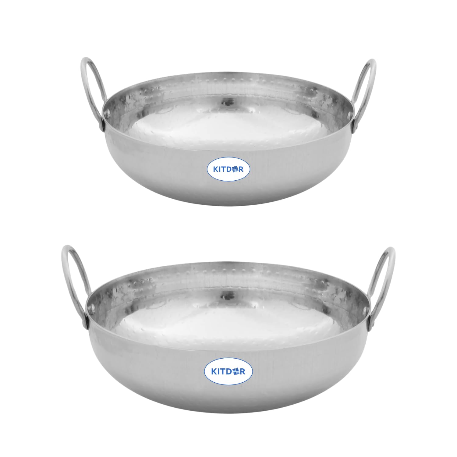 See full amazon price history chart for Kitdor Stainless Steel Kadhai | Steel Kadai for Cooking & Deep Frying | Heavy Bottom Cooking Kadai Without lid | Hammer kadai with Handle for deep Frying | (Pack of 2, for 2-6 Persons (1.2L & 2.4L) Kitdor Stainless Steel Kadhai | Steel Kadai for Cooking & Deep Frying | Heavy Bottom Cooking Kadai Without lid | Hammer kadai with Handle for deep Frying | (Pack of 2, for 2-6 Persons (1.2L & 2.4L) (B0D9DMR8JS) Amazon Price History, Amazon Price Tracker