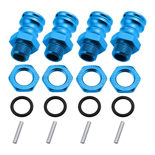 Adaptateur hexagonal roue RC 17mm prolongement anti-vibration en alliage léger
