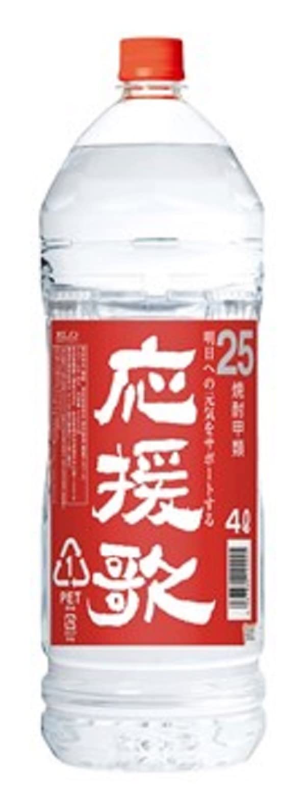 秋田県醗酵 応援歌 ペット [ 焼酎 25度 秋田県 4000ml ]