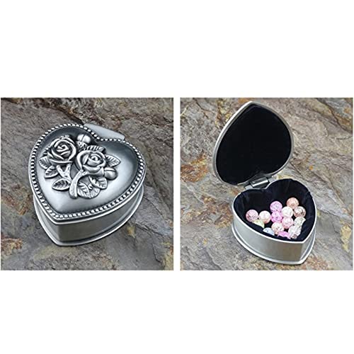 Boîte à bijoux vintage fleur pour décorer votre coiffeuse