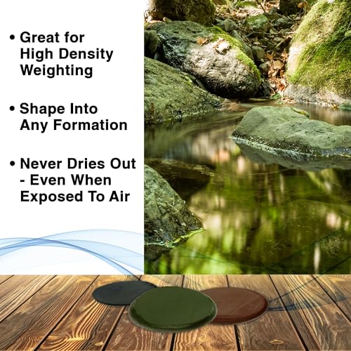 Image of Reaction Tackle Tungsten Putty - for Fishing Weight and Pinewood Derby Cars - 2 Ounce / 60 Grams