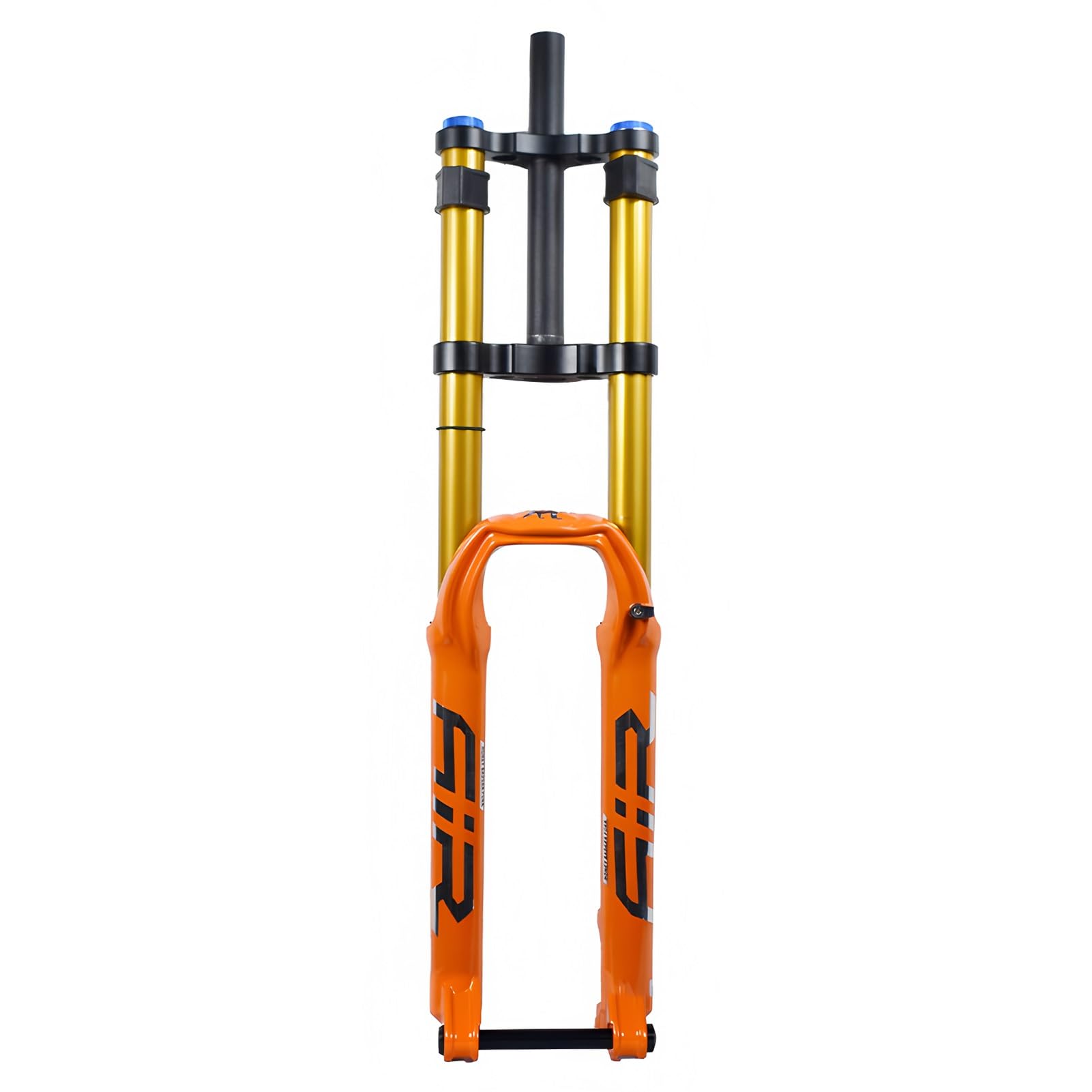 XGSUZNE Electric Mountain Bike DH Downhill Fork 26/27.5/29 Inch, Thru Axle 15x110mm Travel 160mm Rebound Adjust 1-1/8" Disc Brake Bicycle Front Forks