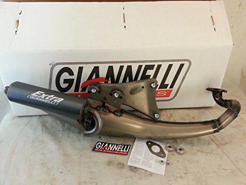 Malaguti GIANNELLI MARMITTA SCOOTER EXTRA V2 MALAGUTI F.12 PHANTOM MOTORE RAFF. ARIA \'08/09 MOD.POWER UP SILENZIATORE ALLUMINIO ANODIZZATOI