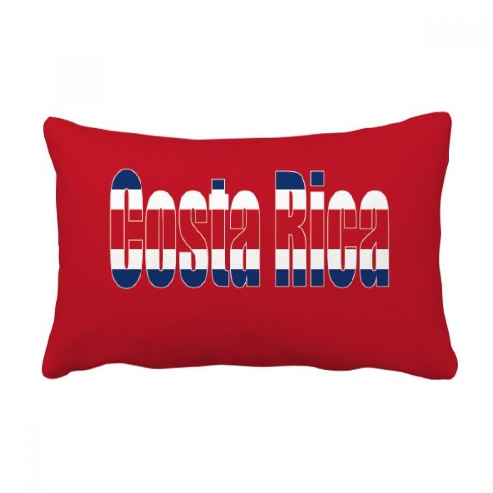 Cadeau décoration Costa Rica coussin de salon original pour passionnés de voyages