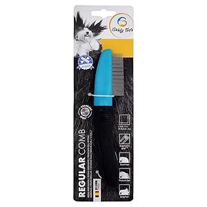 Pet Comb for Dogs| Stainless Steel Cat Comb| Ideal Comb for Cats and Dogs| Dog Grooming and Cat Grooming| Puppy Comb, Dog Comb and Pet Accessories Ideal for All Breeds