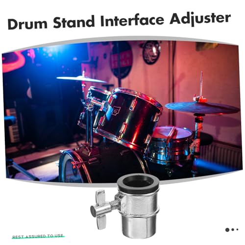 Drum Bracket Wing Screw Connector Drum Stand Mount para instrumentos, duradero, compatible con kits de batería, diseño fácil de usar miniatura 3