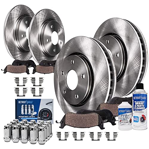 Image of Detroit Axle - 30PC Brake Kit For 06-10 Ford Explorer Mercury Mountaineer