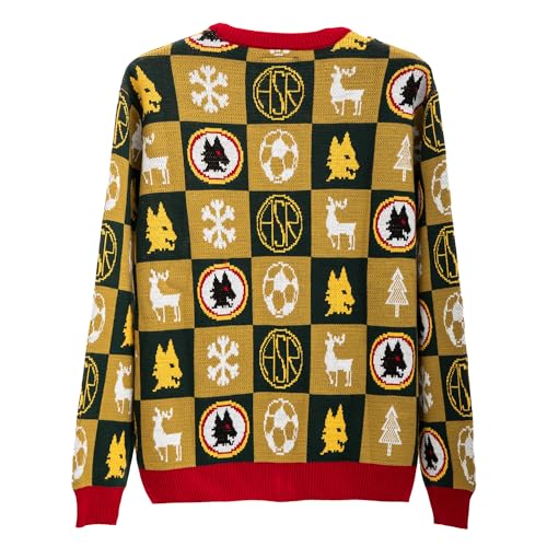 AS Roma Christmas Cardigan Strickjacke Unisex - Erwachsene