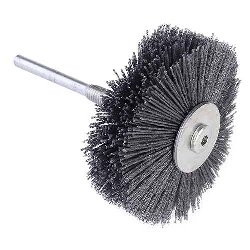TEMPNAP Herramientas De Alambre Abrasivo Cepillo De Rueda Para Pulir Madera Herramienta De Pulido Cabezal De Pulido De Trabajos De Carpintería y Acabado De Superficies