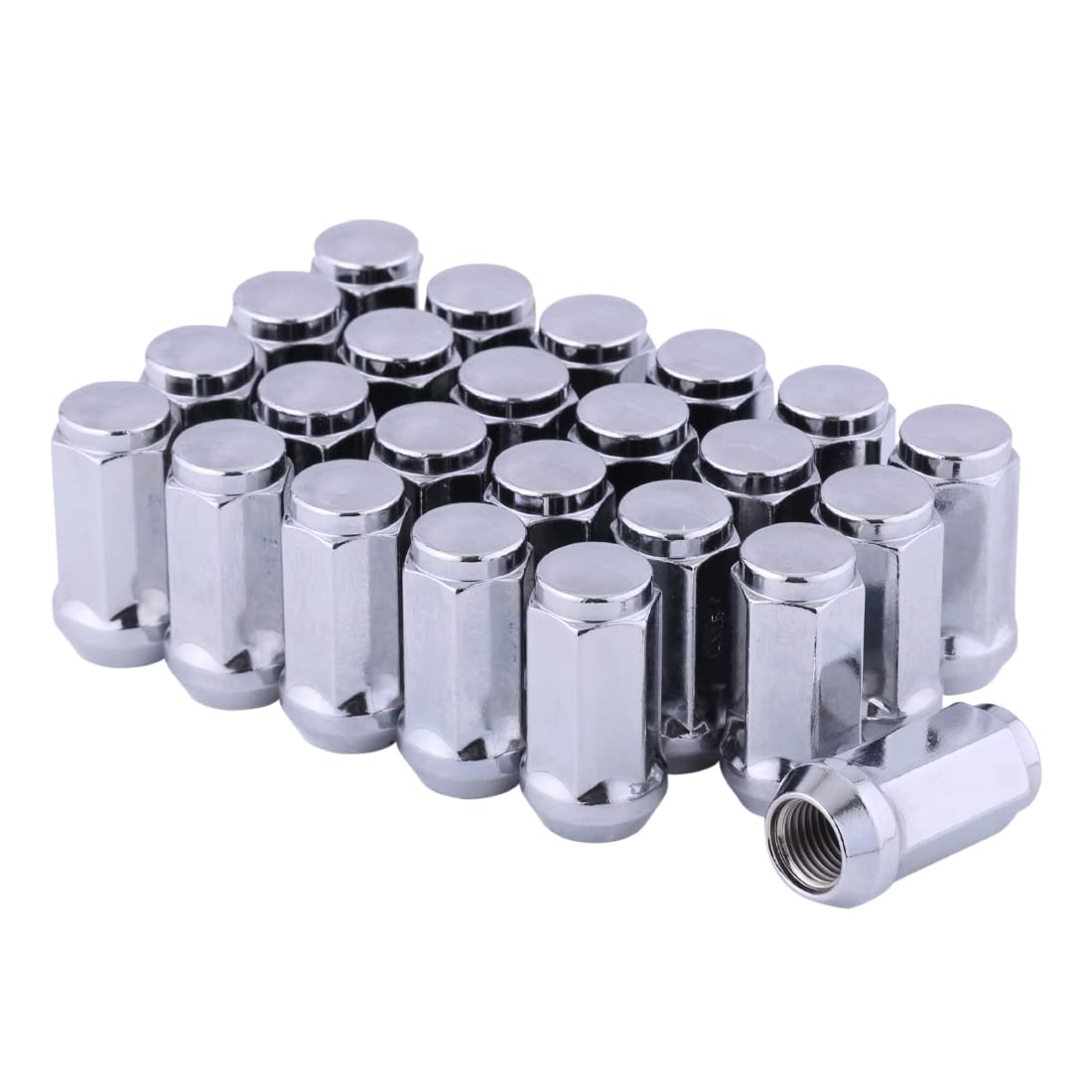 M14x1.5 Lug Nuts 14x1.5 Acorn Lug Nuts M14 x 1.5 Chrome Lug