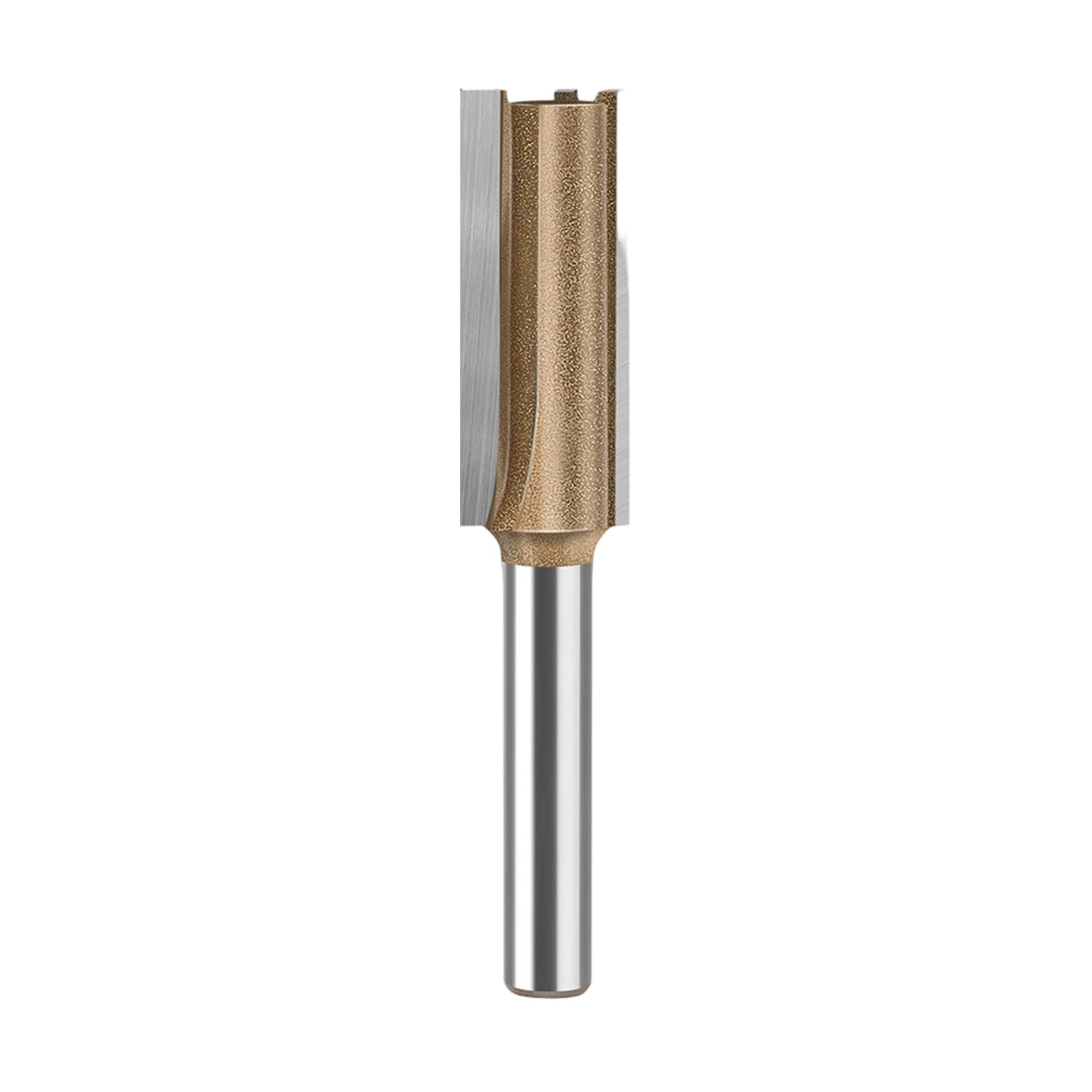 Rgybao Coffee 6 1 2 Professional 1 / 4Inch Shank Straight Router Bit Metal Milling Cutter Woodworking Tool Trimming Cutter Industrial Extended Straight Router Bit