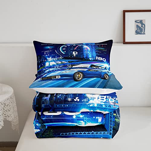 Image of Feelyou Boys Extreme Sports Comforter Set for Kids Queen Size