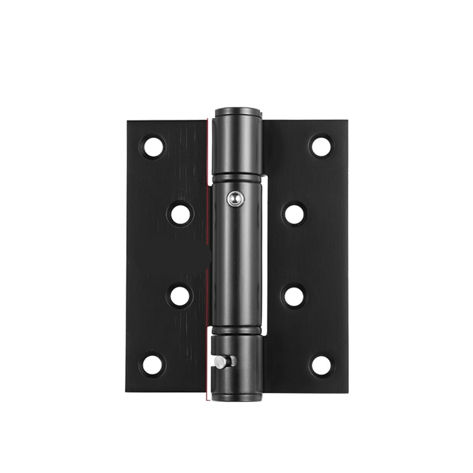 Kdhcvkz Black 1Pcs Invisible Door Hinge Wooden Door Spring Hinge(Black)