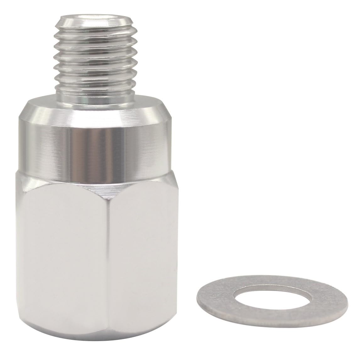 YSIL LS Engine Swap M12-1.5 Adapter to 3/8 NPT Coolant Temperature Sensor Adapter Water Oil Pressure Sensor Adapter for All LS GM Series Engines 4.8L