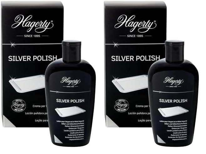 Hagerty Silver Polish 250 ml I Pulido eficaz limpia plata y...