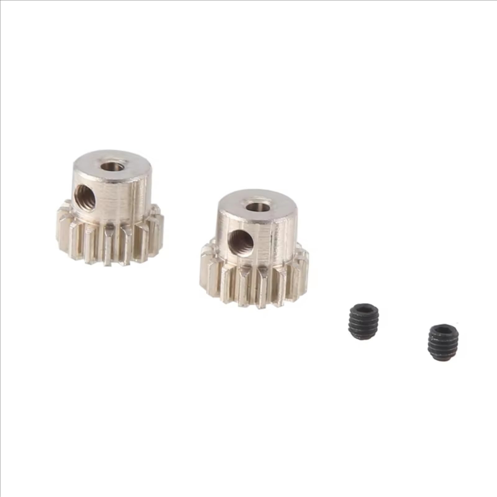 Ricambi Crawler RC Per Hsp Per Rgt Per Redcat 1/12-1/16 RC Auto Aggiornamenti Parti 7075 Pignone In Alluminio Ingranaggio Motore 16T 2 Pezzi 2.3mm Albero 48DP