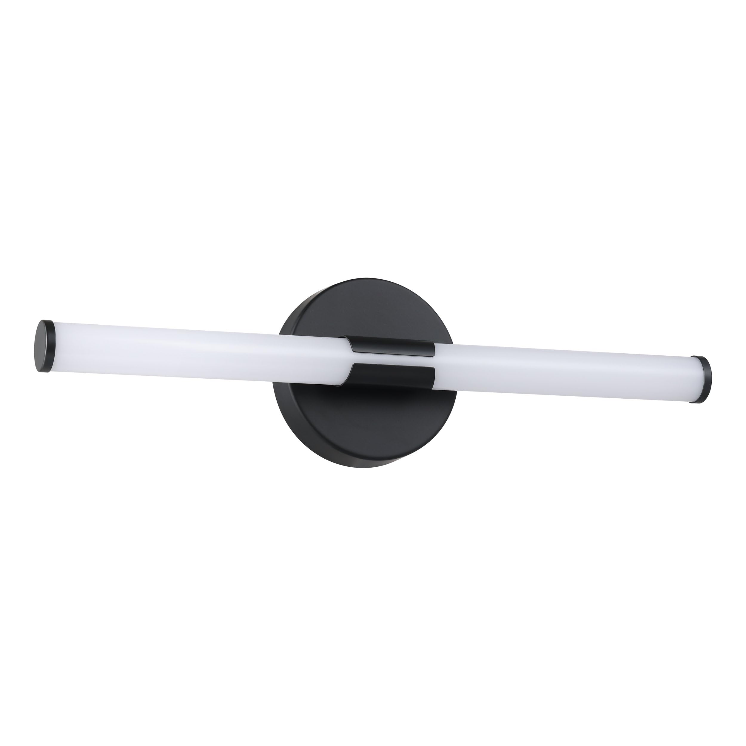 Eglo LED Mirror Light Ramola, Bathroom lamp, Metal and White Plastic, Warm to Cool White, IP44, 45 cm Long