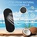 10 Pcs Ceiling fan blade filter, activated coconut charcoal ceiling fan filter accessories, powerful activated coconut charcoal filter, dust collector suitable for all ceiling fans.
