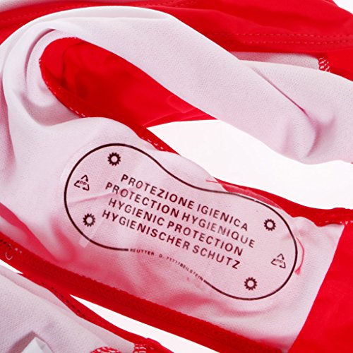 MagiDeal - Costume da bagno vintage con stampa a