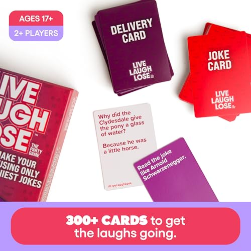 what do you meme live laugh lose - the party game where you compete to make corny jokes funny