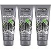 Freeman Facial Charcoal & Black Sugar Polish Mask, 3 Count (Pack of 1)