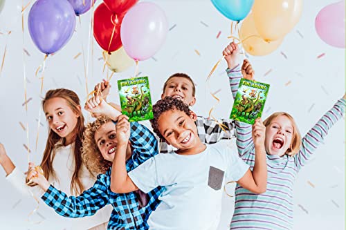 Lot de 12 cartes d'invitation + enveloppes pour anniversaire d'enfant et fête - Les cartes lumineuses de nuit au design… - Image 7