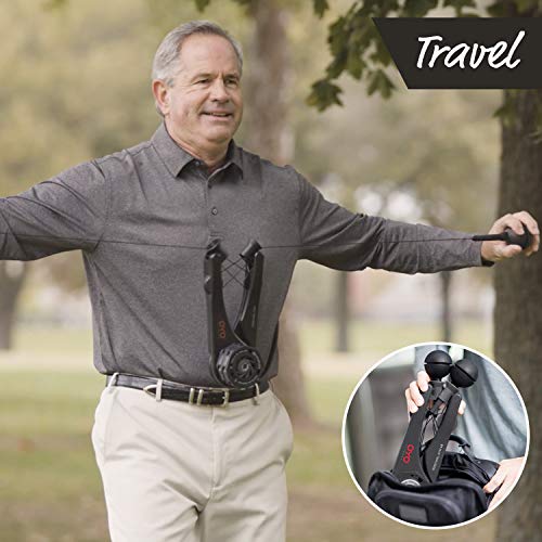 OYO Personal Gym Basic - Full Body Portable Gym Equipment Set for Exercise at Home, Office or Travel - SpiraFlex Strength Training Fitness Technology - NASA Technology