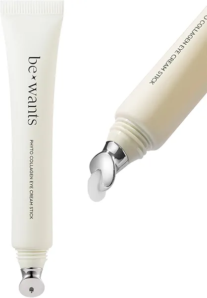 BE+WANTS Bewants under eye cream for dark circles, cream stick for puffiness, bags, and wrinkles, Korean skincare solution for tired skin around the eyes (1 Pack)