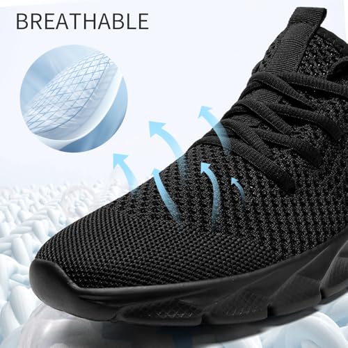 Womens Mens Running Shoes Tennis Slip On Walking Sneakers Unisex Lightweight Comfortable Workout Slippers3