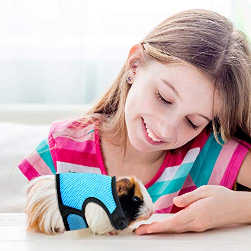 New 2 Pieces Bunny Rabbit Harness with Leash Cute Adjustable Buckle Breathable Mesh Vest for Kitten Puppy Small Pets… - Image 6