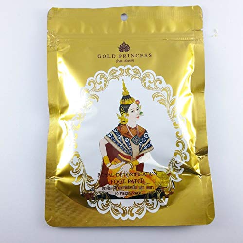 Gold Princess Royal Detoxification Foot Patch 10 Pieces