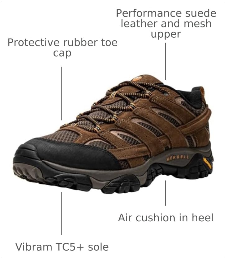 Image of Merrell Men's Moab 2 Vent Hiking Shoe