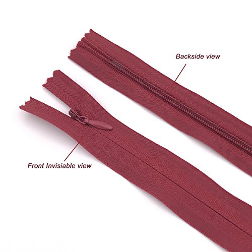 Yuedi M190746 40Pcs Nylon Invisible Zipper,Sewing thumb #2
