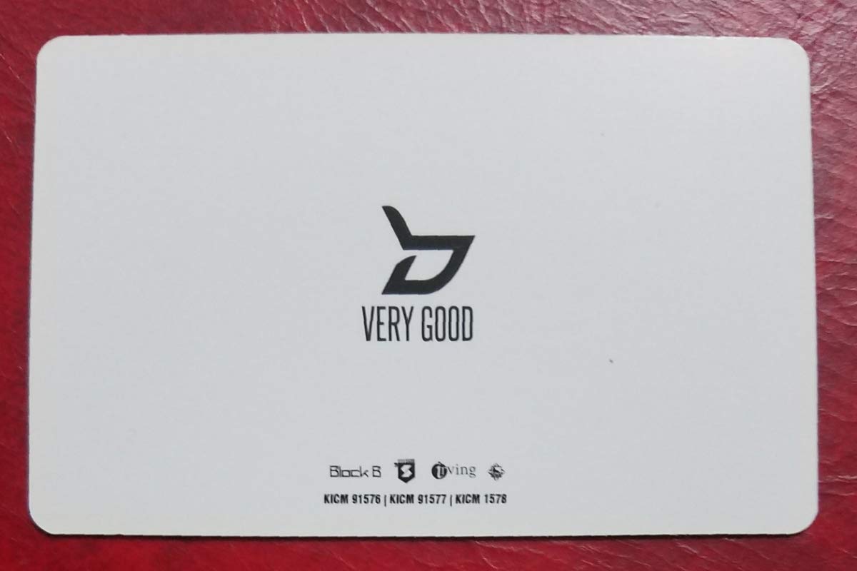 Amazon.co.jp: BLOCK B VERY GOOD トレカ 全員集合 フォトカード ジコ 
