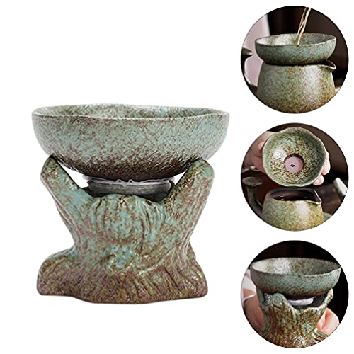 HEMOTON Colador de Filtro de Té de Cerámica Colador de Té de Estilo Japonés Herramienta Esencial de Filtro de Hoja de… - Imagen 5