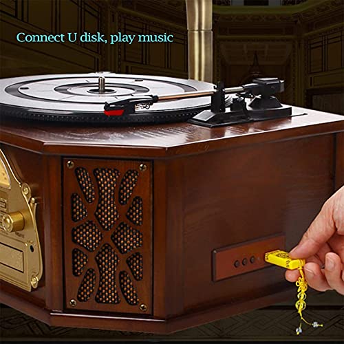 TAISK IW.HLMF Tourne-Disque rétro Portable à entraînement par Courroie, Conception rétro Gramophone, enregistreur de… - Les Beatles, Paul McCartney, John Lennon, RIngo Starr, George Harrison TAISK IW.HLMF Tourne-Disque rétro Portable à entraînement par Courroie, Conception rétro Gramophone, enregistreur de… – Image 8