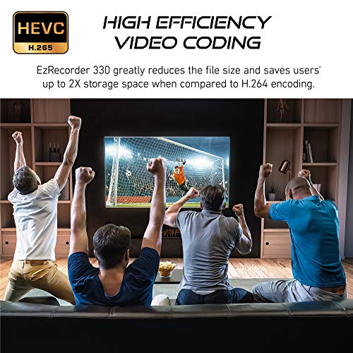 AVerMedia EZRecorder 330,4K Pass-Through & 1080p Record, HDMI Recorder, PVR, DVR, Schedule Recording, IR Blaster, Edit Without PC, Easy... - Image 4