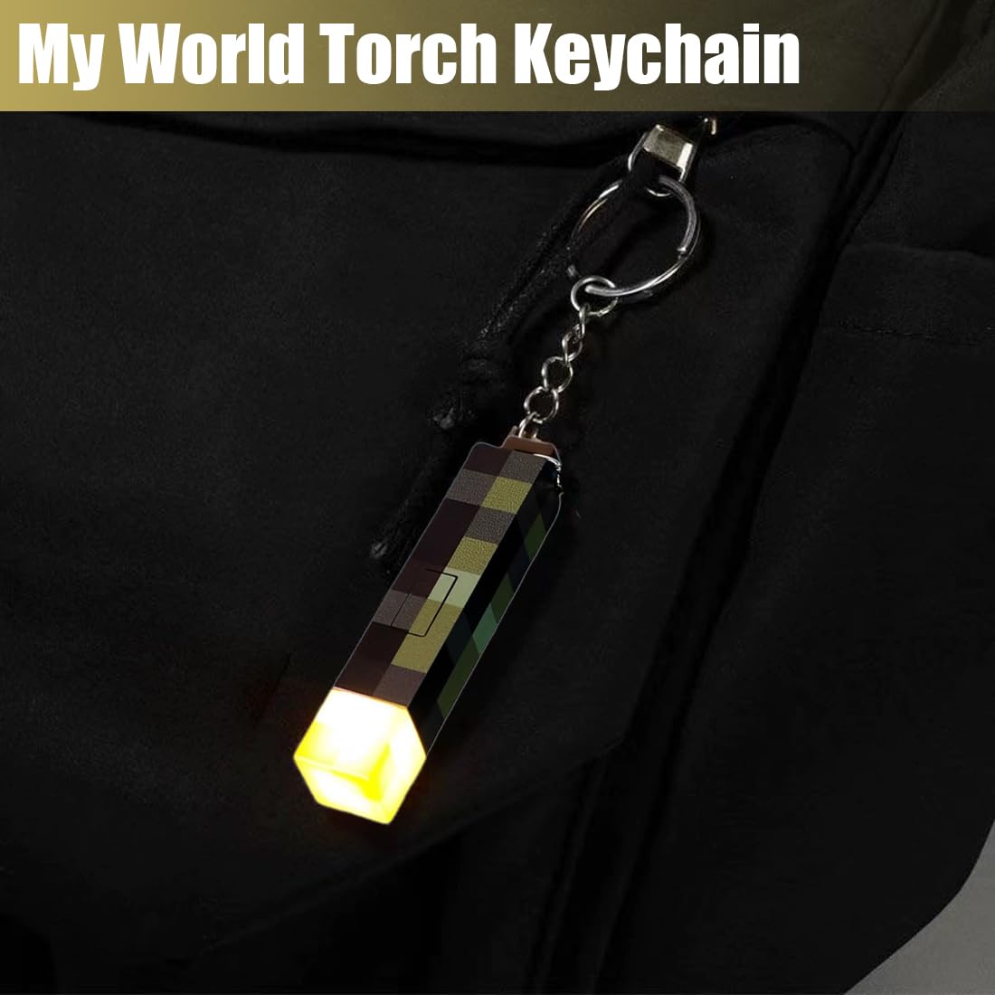 Lampada 3D Torch HLMNAKE - Luce Notturna Con 8 Colori, Effetti Fiamma E Sonori, Telecomando