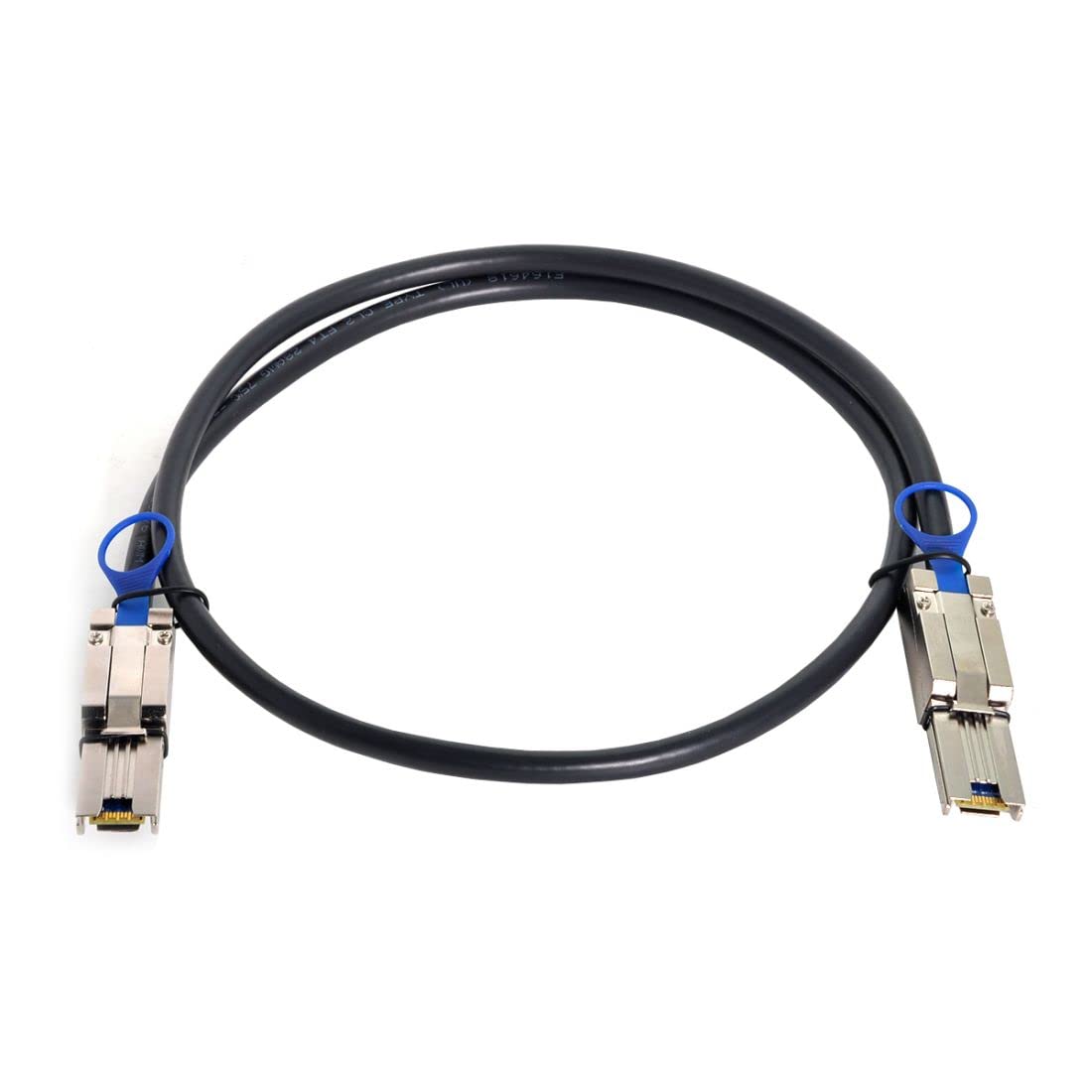chenyang Câble SFF-8088 vers SFF-8088, câble d'extension externe Mini SAS SFF-8088 26 broches 4 voies pour disque de données RAID multivoies 6 Gbit/s