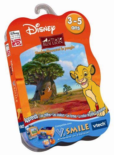 VTech - Cartouche de jeu V.Smile Roi Lion : Simba découvre la jungle